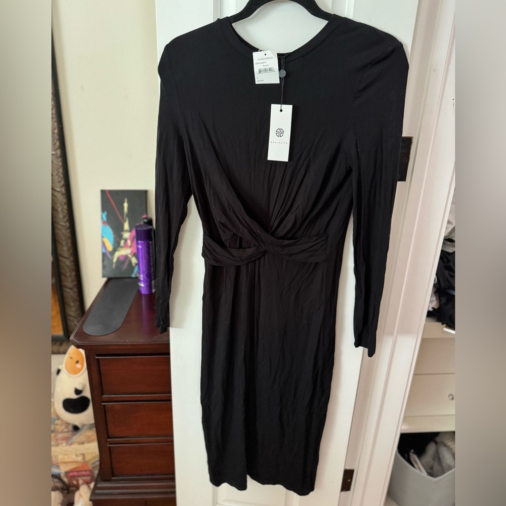 Socialite black dress size S